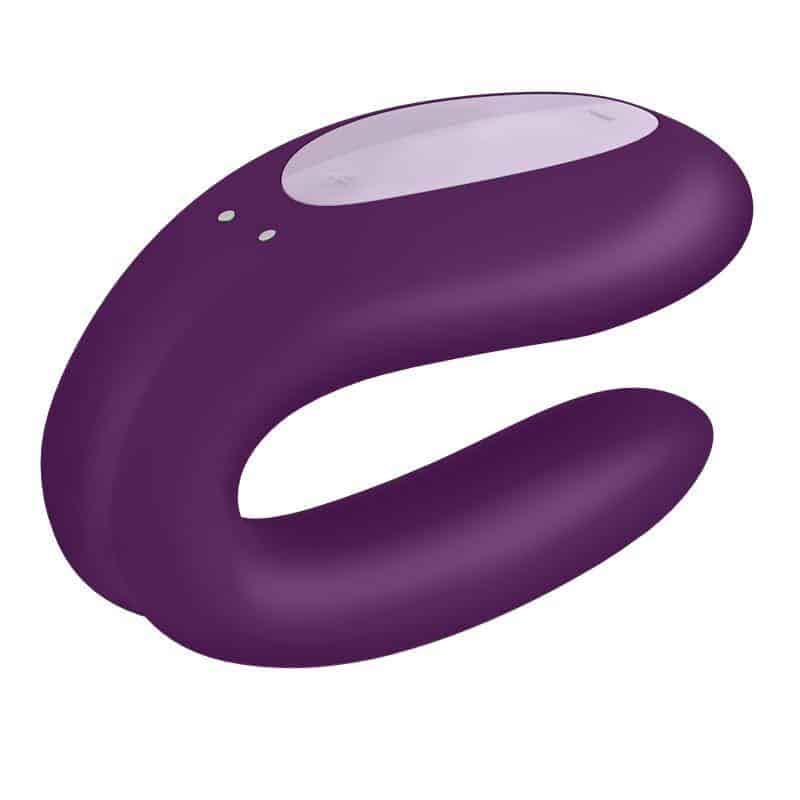 Vibrador para Parejas con APP Double Joy Violeta Vibrador para Parejas con APP Double Joy Violeta