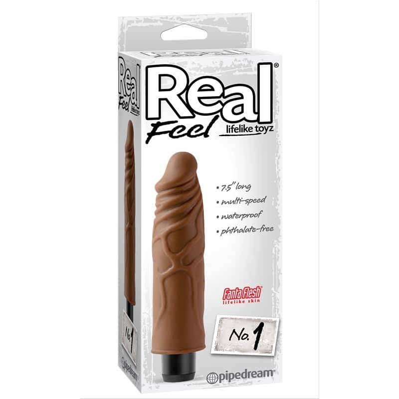 Realistic Vibrator No. 1 Tanned Realistic Vibrator No. 1 Tanned