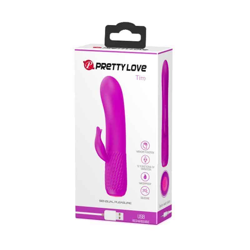 Vibrator Tim USB Silicone Purple Vibrator Tim USB Silicone Purple