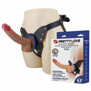 Wells Universal Harness with Dildo
