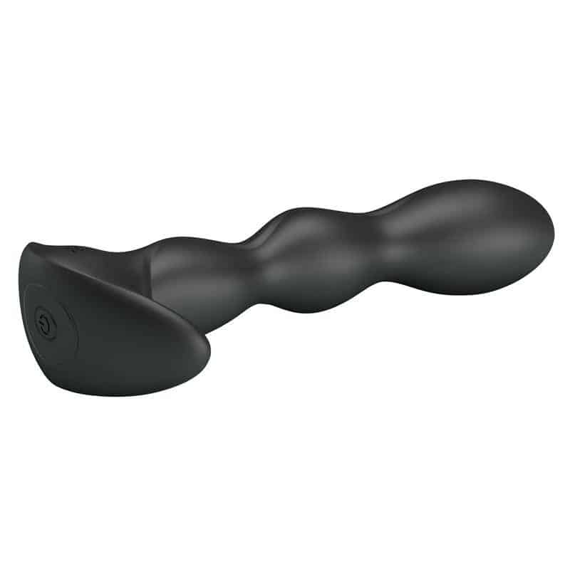 Yale Anal Plug with Vibration Black Yale Anal Plug with Vibration Black