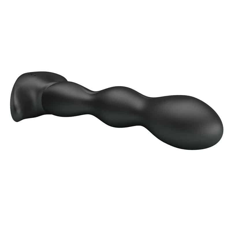 Yale Anal Plug with Vibration Black Yale Anal Plug with Vibration Black